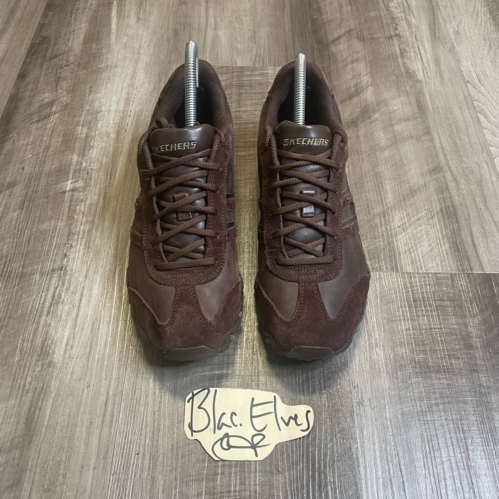 Skechers Women’s Leather Suede Brown Casual / 46416 / Size 9.5